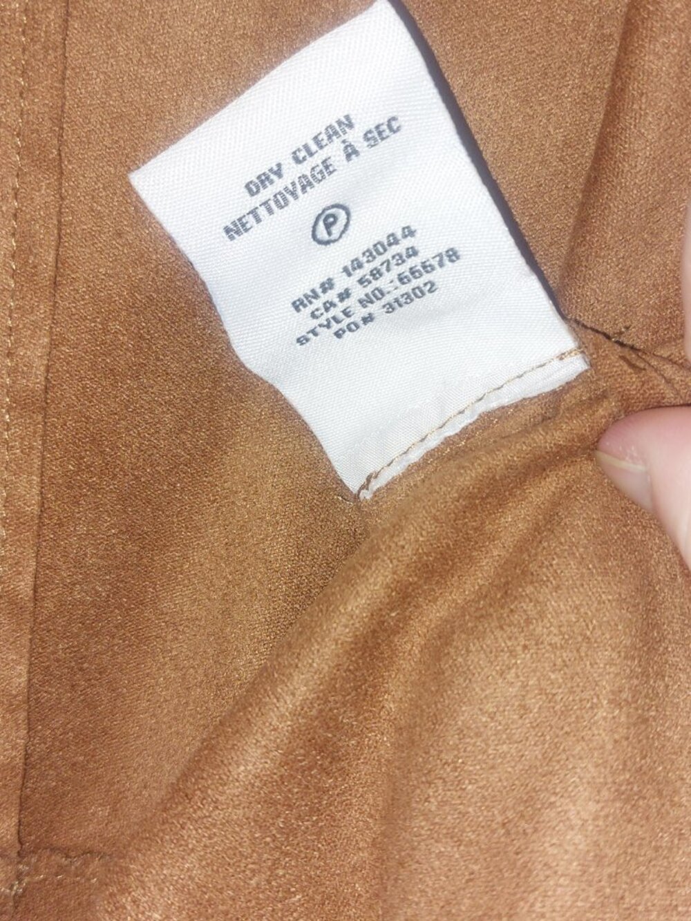 Bagatelle Faux Suede Blazer XS - Picture 7 of 8